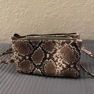 Caroline Hill Python Crossbody Bag